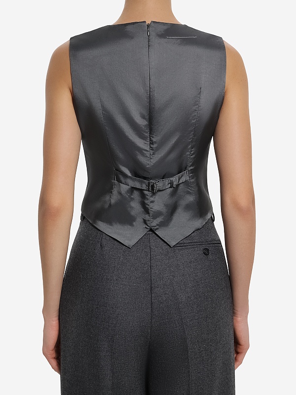 Жилет жен MM6 S52FB0096 S41355 860 - 4