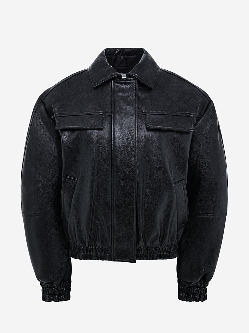 Куртка кожаная жен MSGM 3942MDH03X 257804 99 - 0