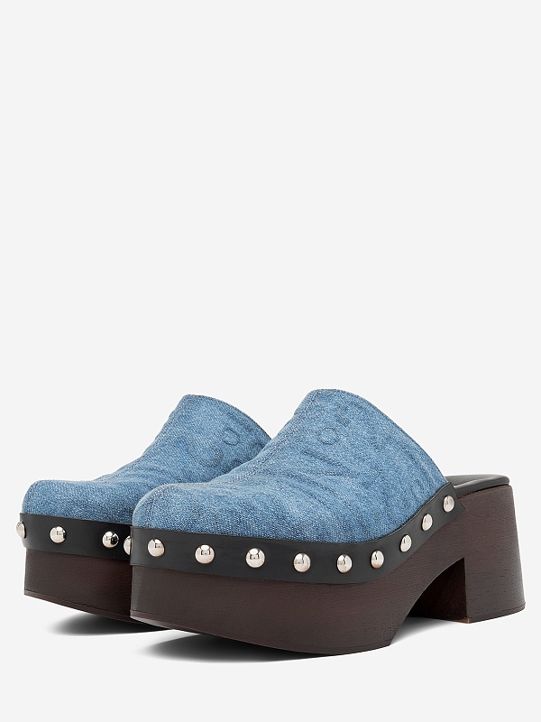 Сабо (платформа) жен N21 23ESS04410441 Denim B001 - 3