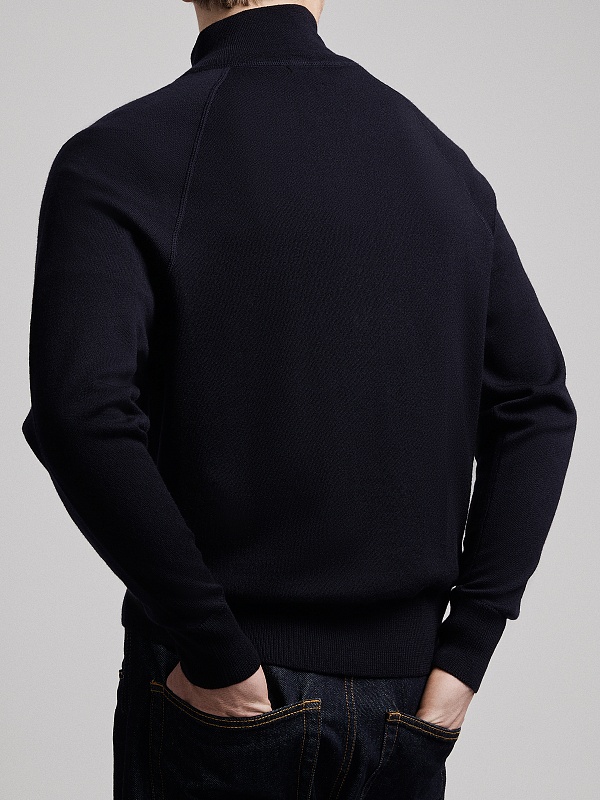 Свитер муж Barena Venezia KNU5704 0504 170 Navy - 5