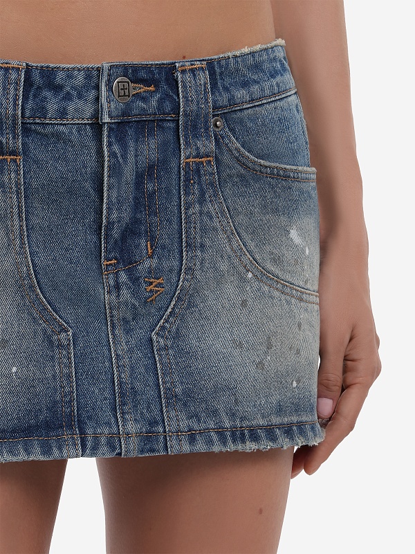 Юбка жен Ksubi WSP26SK007 denim - 5