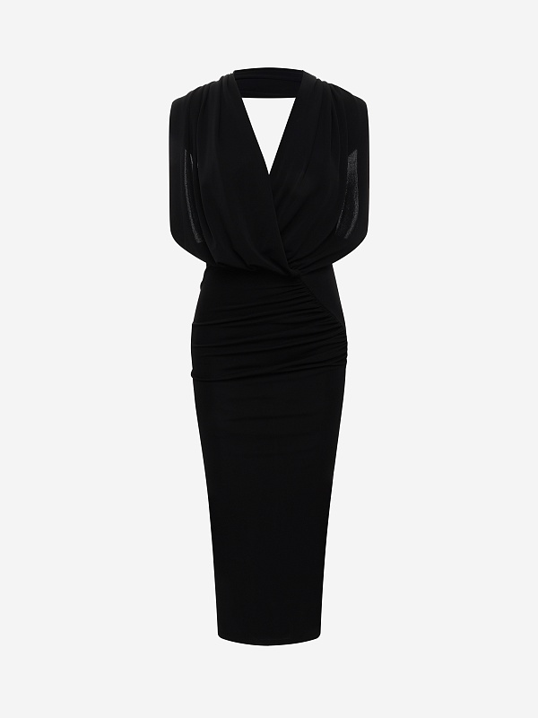 Платье жен THE ANDAMANE T190151A TJP073 BLACK - 0