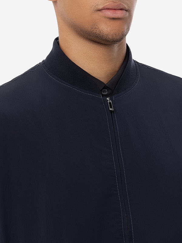 Бомбер муж Emporio Armani EM001043 AF13710 UB118 ICONICO 0920 BLU NAVY EA - 4