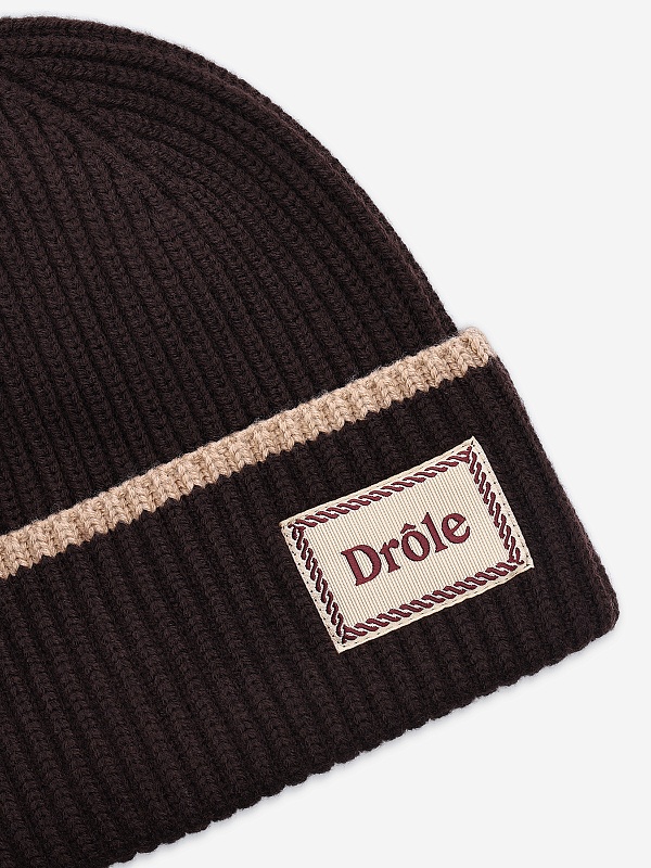 Шапка муж Drôle de Monsieur I-BN104-WO007-BN BROWN - 2