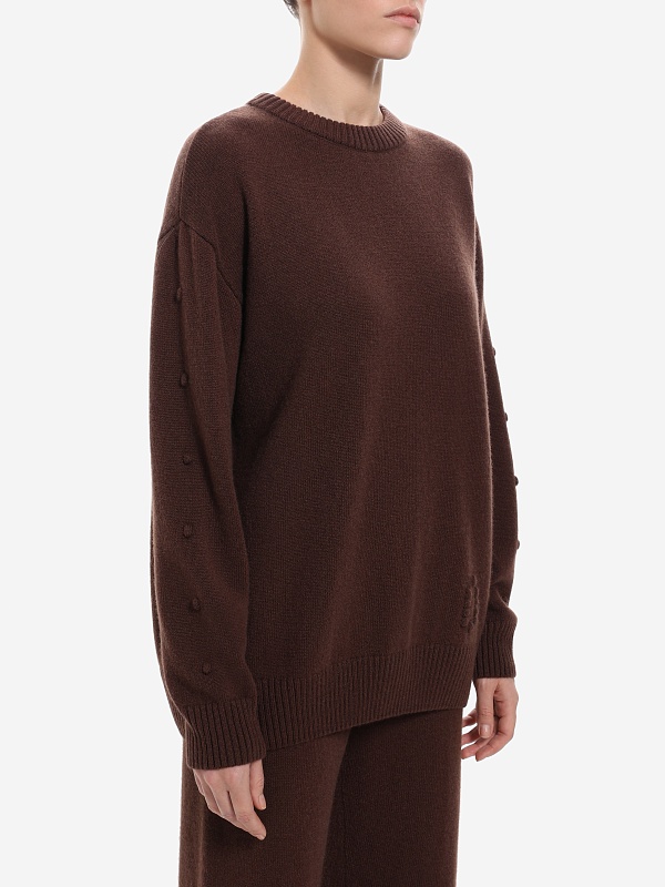 Свитер жен Burka kn25-s001 Шоколадный - 2