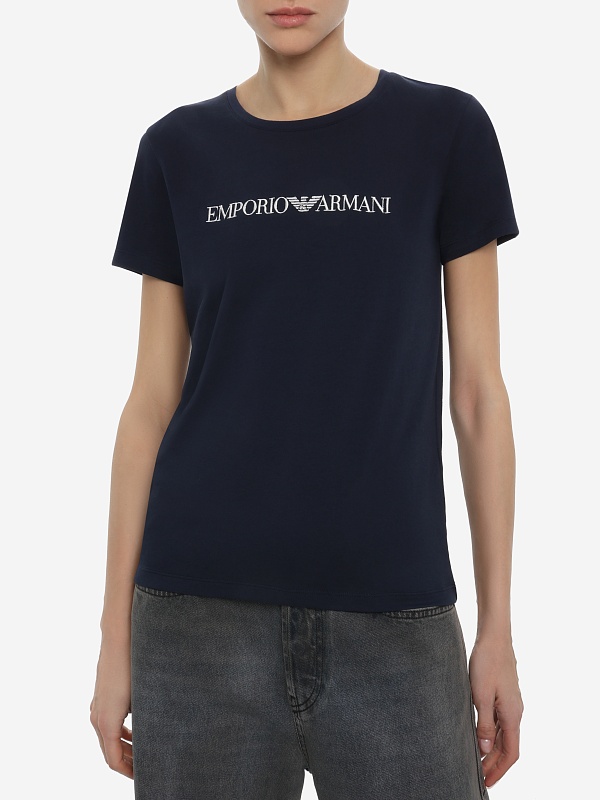 Футболка жен Emporio Armani EW000408 AF10881 UB101 MARINE - 3
