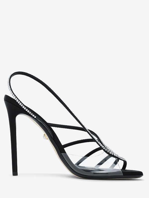 Босоножки (каблук) жен Alevi L26SC012.U.0222997 BLACK - 1