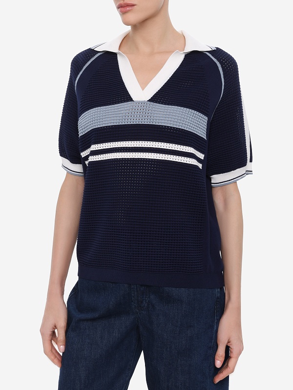 Поло жен P.A.R.O.S.H. D540941 812 FANTASIA BLUE - 3