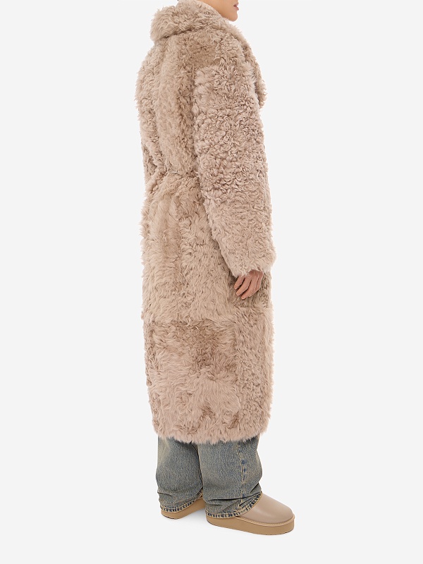 Дубленка жен Burka 5990/125 Песочный цвет - 3