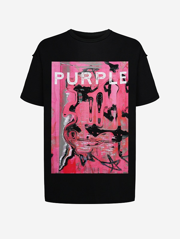 Футболка муж PURPLE P101-TBSD126 BLACK - 0