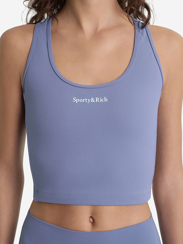Топ (спортивный) жен Sporty & Rich TO02366300BL11 Colony Blue - 3