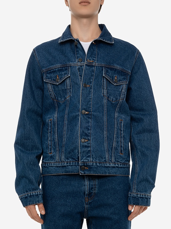 Куртка джинсовая муж MSGM 3540MH234L 237593 84 - 3