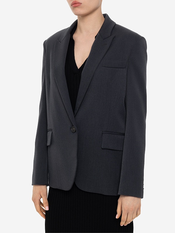 Жакет жен Erika Cavallini P3WH03 Y49-0 Antracite - 3