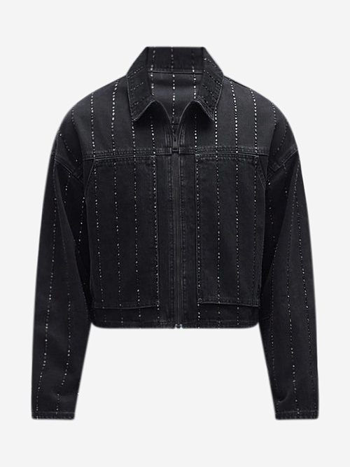 Куртка джинсовая муж PURPLE P052-SPTH126 BLACK - 0