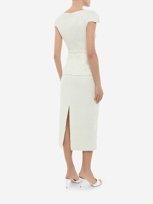 Платье жен Self-Portrait SS26-030M-G LIME - 3