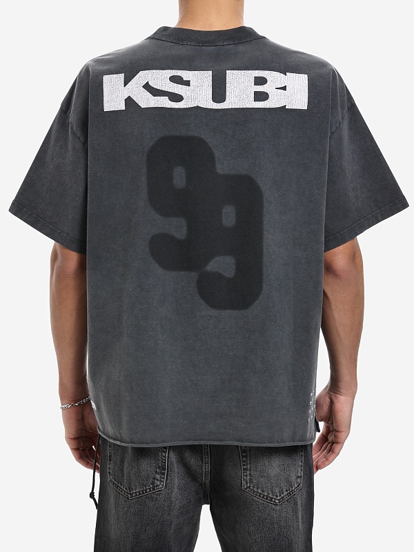 Футболка муж Ksubi MFA25TE011 CHARCOAL - 3