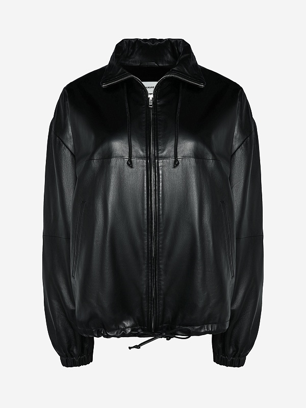 Куртка кожаная жен Haikure HEW09124PL006TP C0100 BLACK - 0