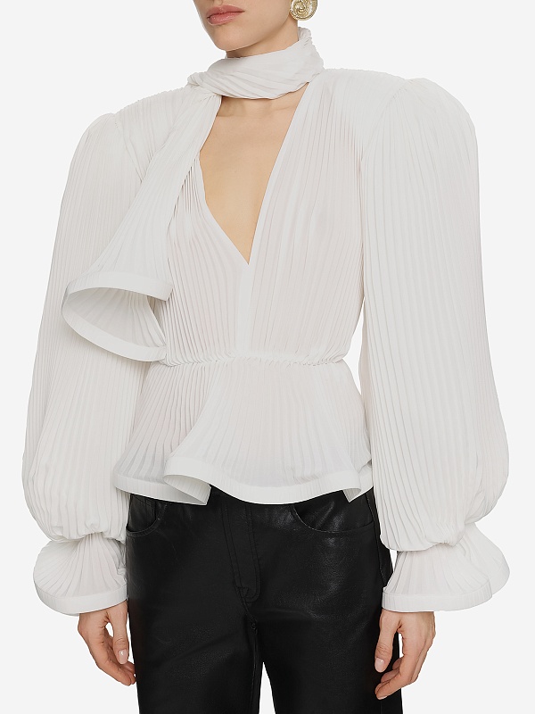 Блуза жен Rowen Rose TOP_RR452_T White - 3