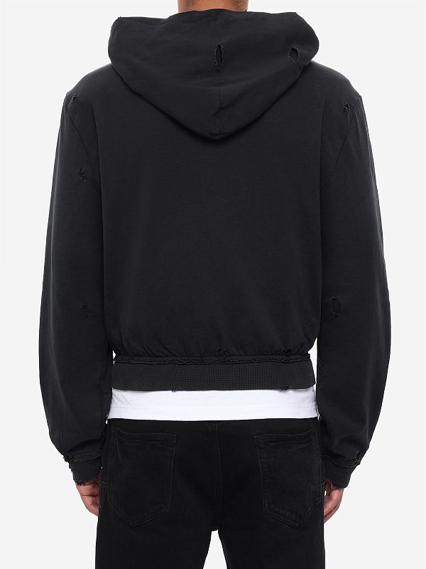 Толстовка на молнии муж PURPLE M4192-SJBG326 BLACK - 4