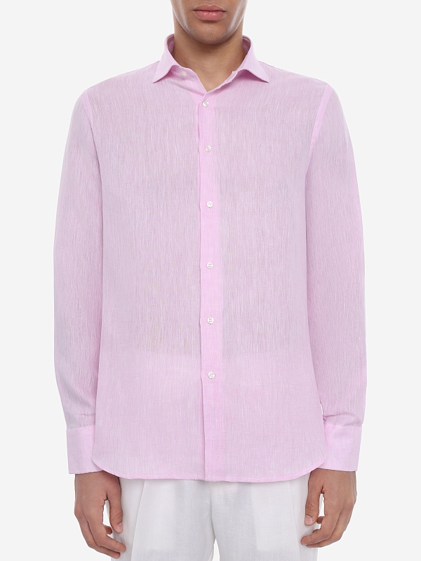 Рубашка муж Fefe Napoli CL121 PINK - 3