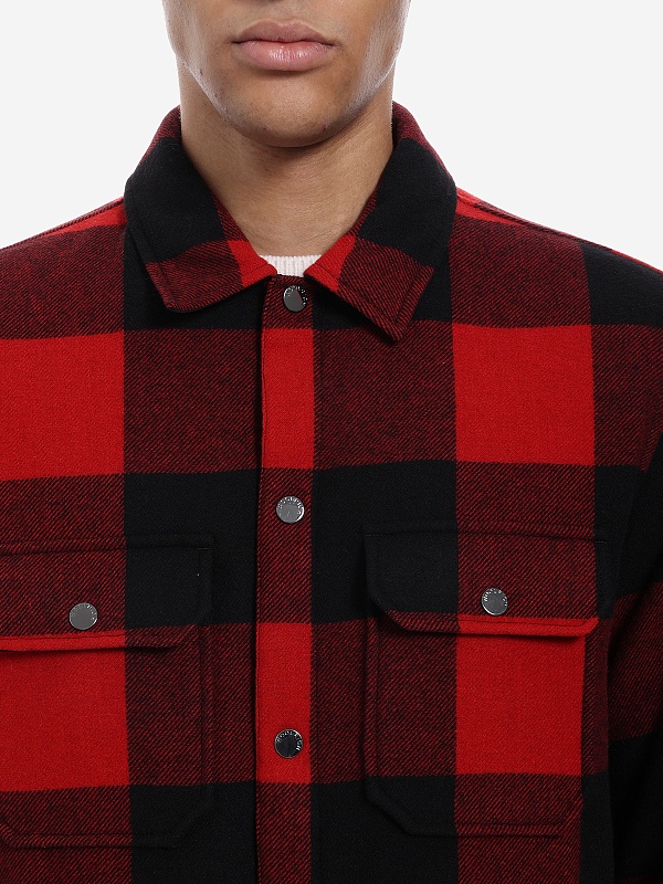 Куртка муж Woolrich CFWOOS2018MRUT3046 RED BUFFALO - 4