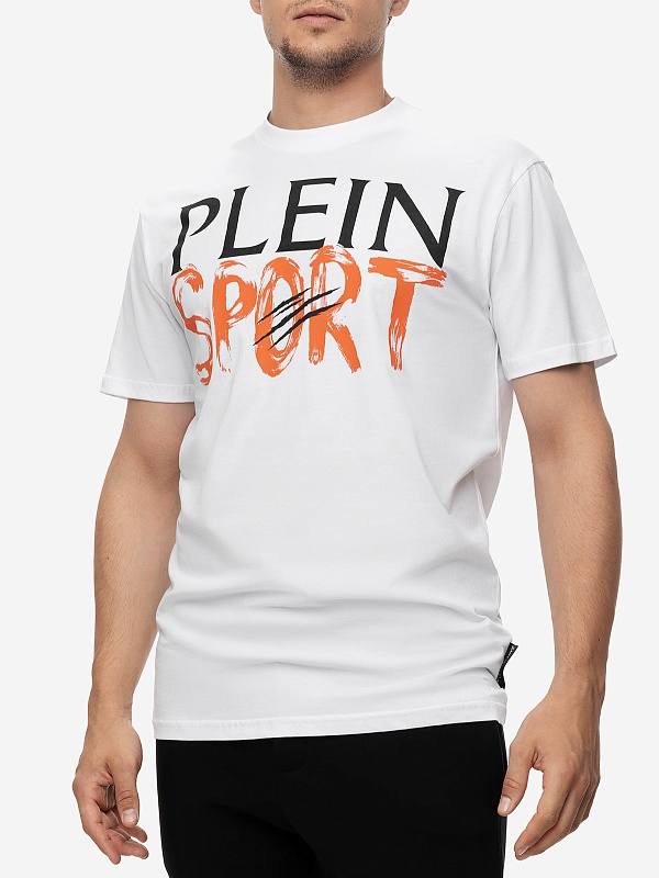 Футболка муж Philipp Plein Sport SADC MTK6914 SJY001N 01 white - 2