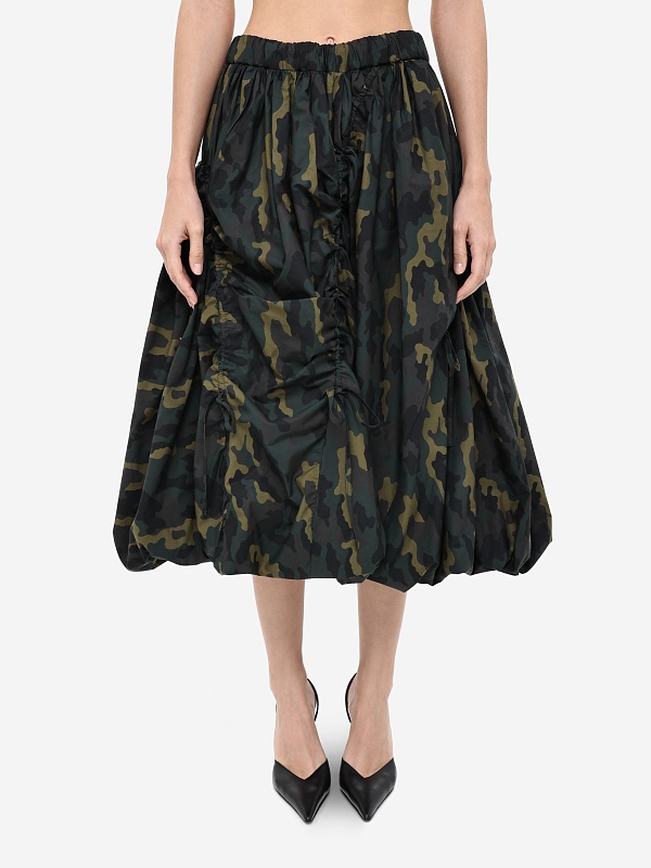 Юбка жен Juun.J JW5727W07 Khaki H - 2