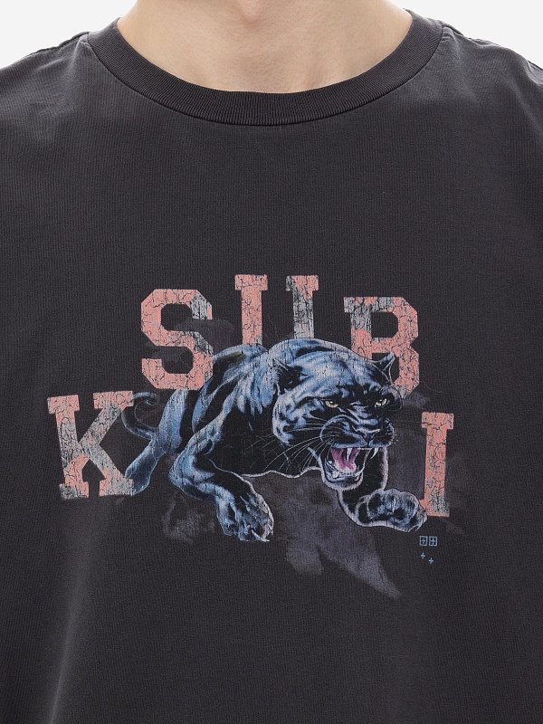 Футболка муж Ksubi MPF24TE046 BLACK - 5