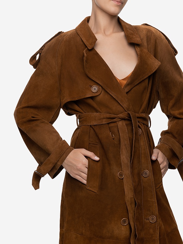 Плащ жен Salvatore Santoro 46001-D VAGE_CAMEL - 5
