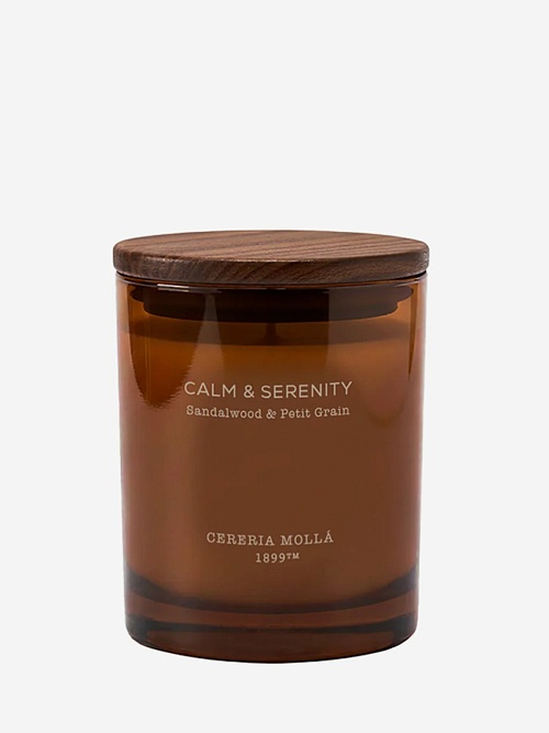 Свеча унисекс Cereria Molla 1899 5605 WELLBEING Calm & Serenity 230г - 0