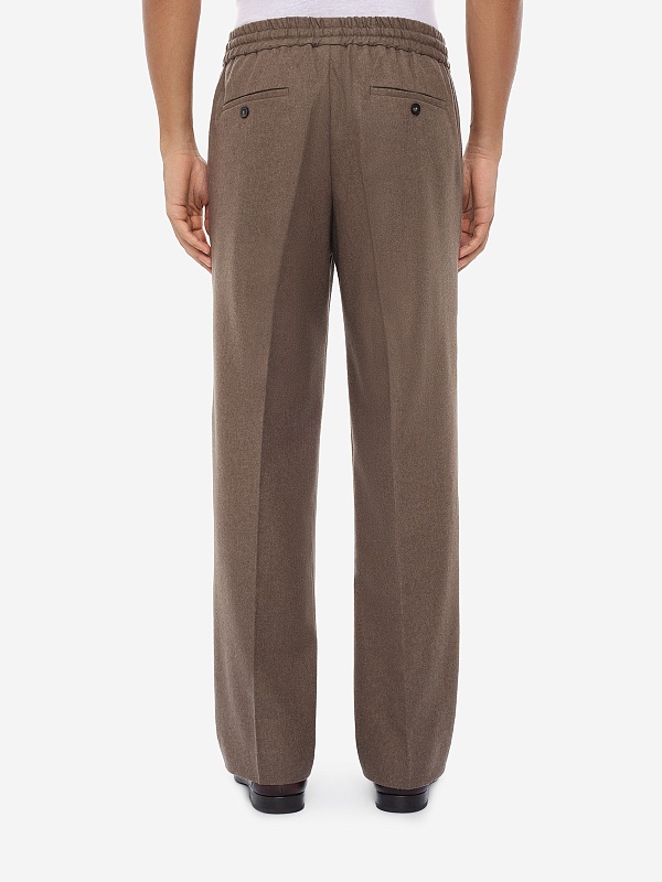 Брюки муж Drôle de Monsieur L-BP191-WV016-LBR LIGHT BROWN - 4