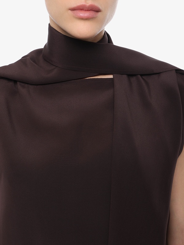 Блуза жен P.A.R.O.S.H. D311700 086 TESTA DI MORO - 5