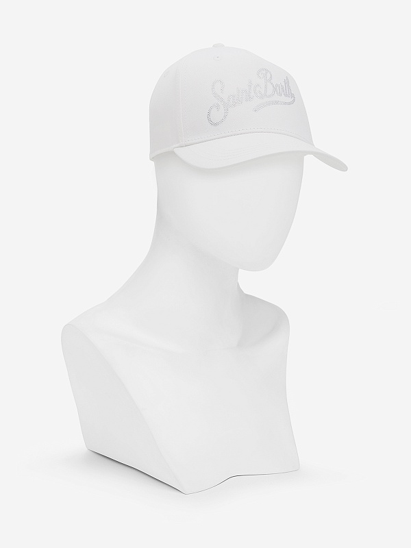 Кепка жен MC2 Saint Barth BASB0007 06760H COTTON 10 STRASS AR - 3