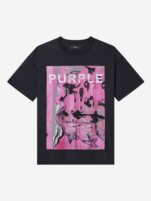 Футболка муж PURPLE P101-TBSD126 BLACK - 0