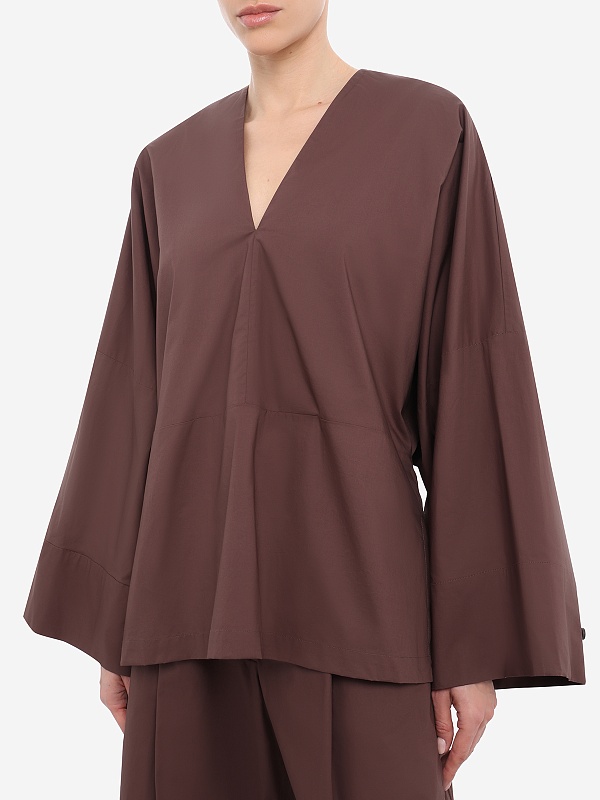 Рубашка жен TheLatest TLW04009T0160LNTP BROWN - 3