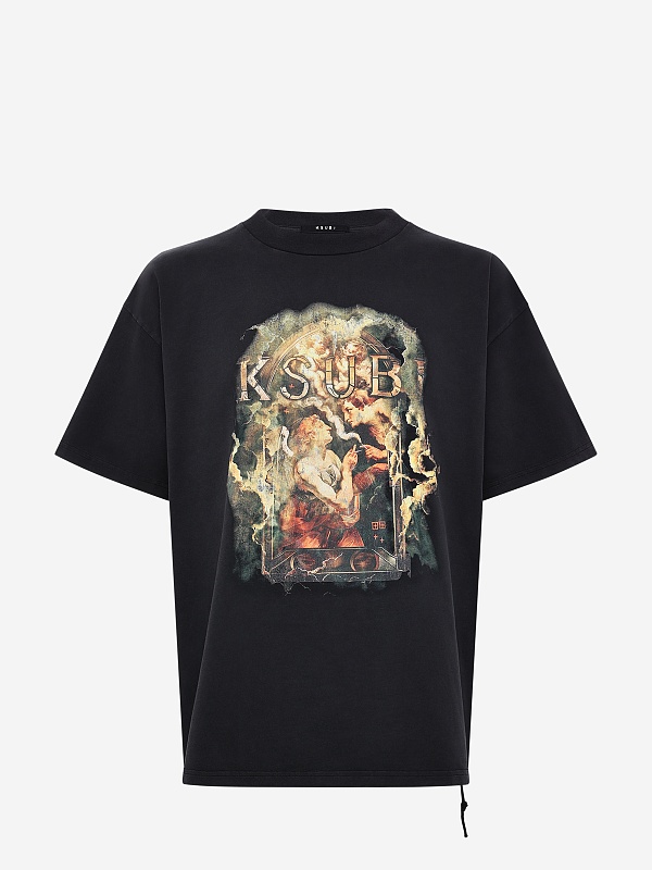 Футболка муж Ksubi MFA25TE006 CHARCOAL - 6