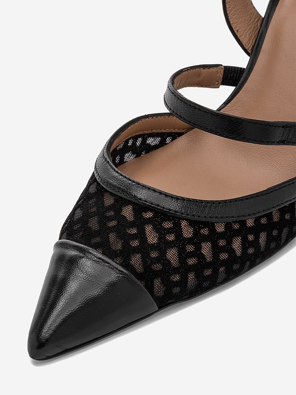 Слингбеки (каблук) жен Hugo Boss 50512900 001 Black - 5