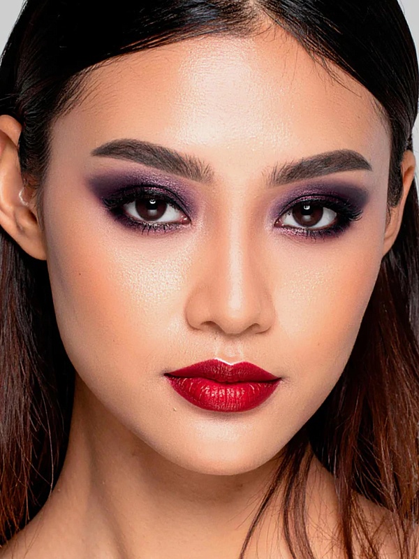 Тени для век жен BY TERRY V24000106 OMBRE BLACKSTAR N106 Matte Purple - 1