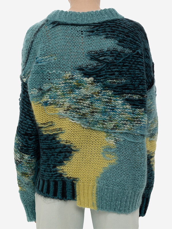 Свитер жен Isabel Benenato DK52 24 TURQUOISE - 4