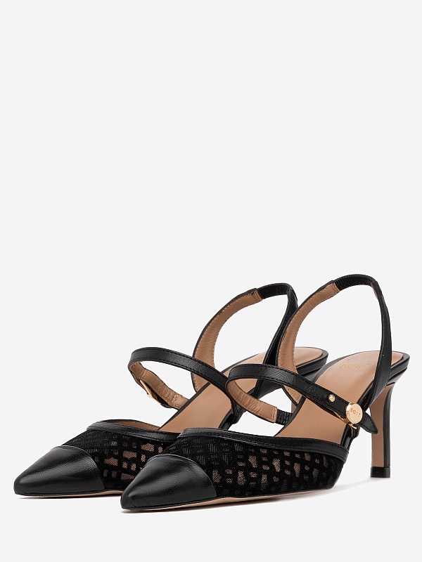 Слингбеки (каблук) жен Hugo Boss 50512900 001 Black - 3