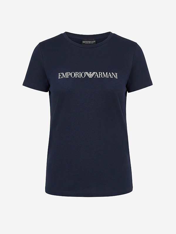 Футболка жен Emporio Armani EW000408 AF10881 UB101 MARINE - 0