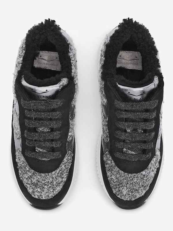 Кроссовки жен Voile Blanche 2018674.06. 1A30 BLACK-GREY MELANGE - 2