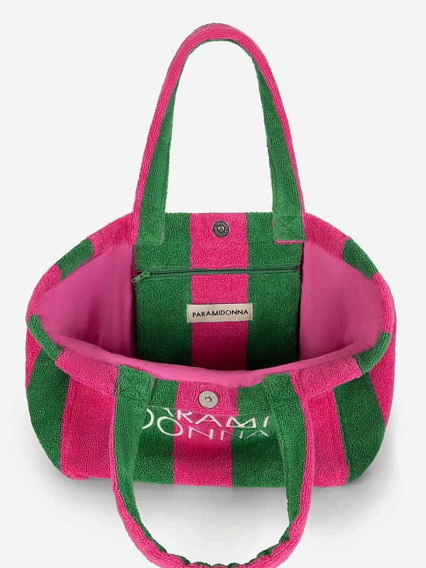 Сумка дев Paramidonna SS25TWBAGMD FUCHSIA/ EMERALD - 2