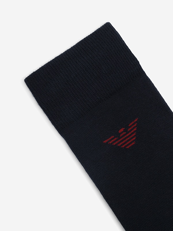 Набор (трусы и носки) муж Emporio Armani EM000620 AF15003 FB080 BLU-RHUB.CHEC/AR.BLU - 5