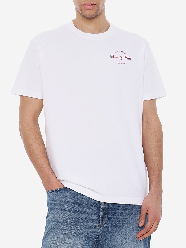 Футболка муж Sporty & Rich TO04364257WH01 White - 3