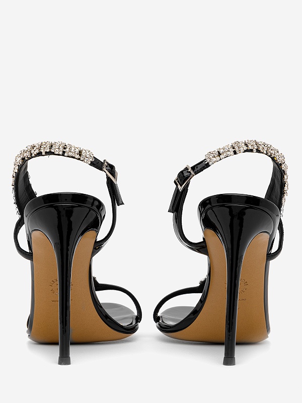 Босоножки (каблук) жен Alexandre Vauthier AVE4009-003 BLACK - 5