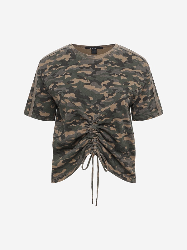 Футболка жен Ksubi WPS26TE020 green - 0