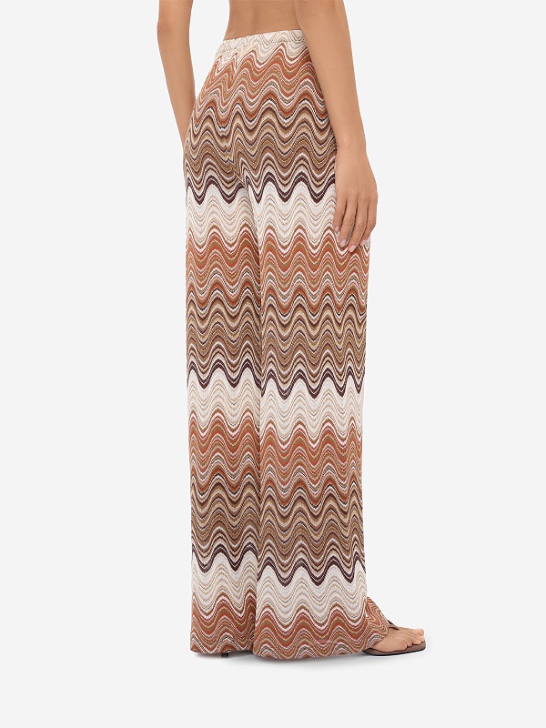 Брюки пляжные жен MC2 Saint Barth AML001 01846L RACHEL SEA WAVE 18 - 4