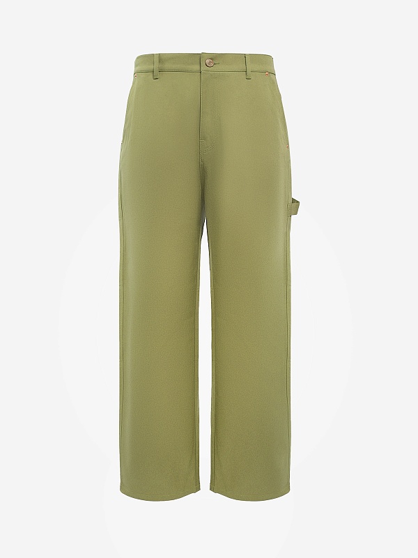 Брюки муж Drôle de Monsieur J-BP198-CO214-OL OLIVE - 0