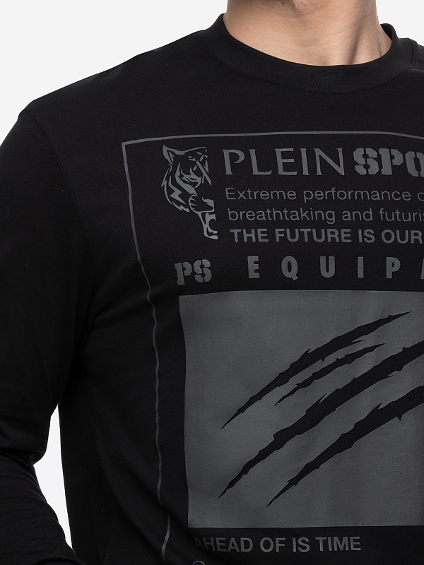 Футболка с длинным рукавом муж Philipp Plein Sport FACC MTK6436 SJY001N 02 - 4